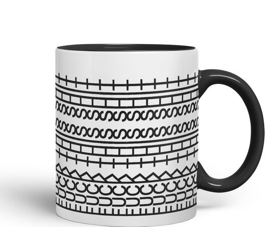 Vixar Fuck This Shit Mug Hidden Message Funny Adult Humor Sarcastic Gift Ceramic Coloured Mug Cup for Tea Coffee Hot Brew 330ml 11Oz Gift BW