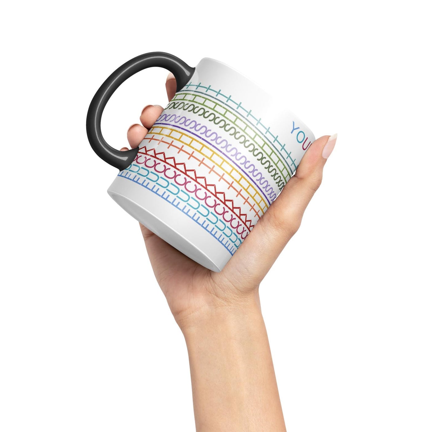 Vixar Personalised Customised Message Fuck This Shit Mug Hidden Message Funny Adult Humor Sarcastic Gift Ceramic Coloured Mug Cup for Tea Coffee Hot Brew 330ml 11Oz Gift
