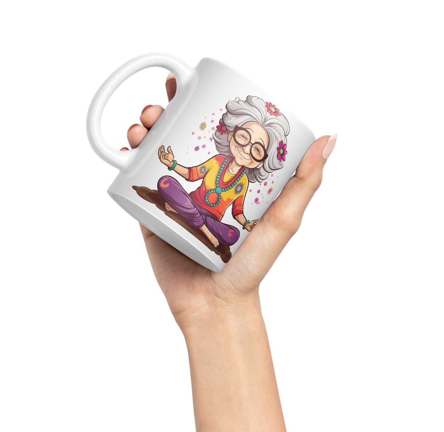 The Path to Inner Peace Begins with Four Words,Not My f… Problem'' Joke sarkasm Ceramic Coloured Mug Cup for Tea Coffee Hot Brew 330ml 11Oz Gift