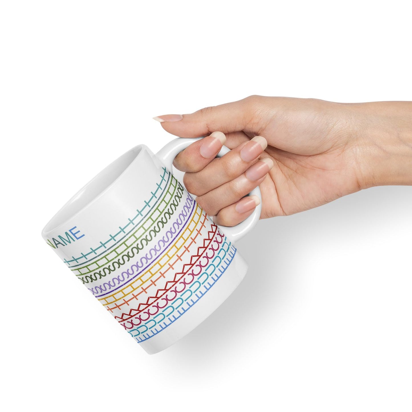 Vixar Personalised Customised Message Fuck This Shit Mug Hidden Message Funny Adult Humor Sarcastic Gift Ceramic Coloured Mug Cup for Tea Coffee Hot Brew 330ml 11Oz Gift