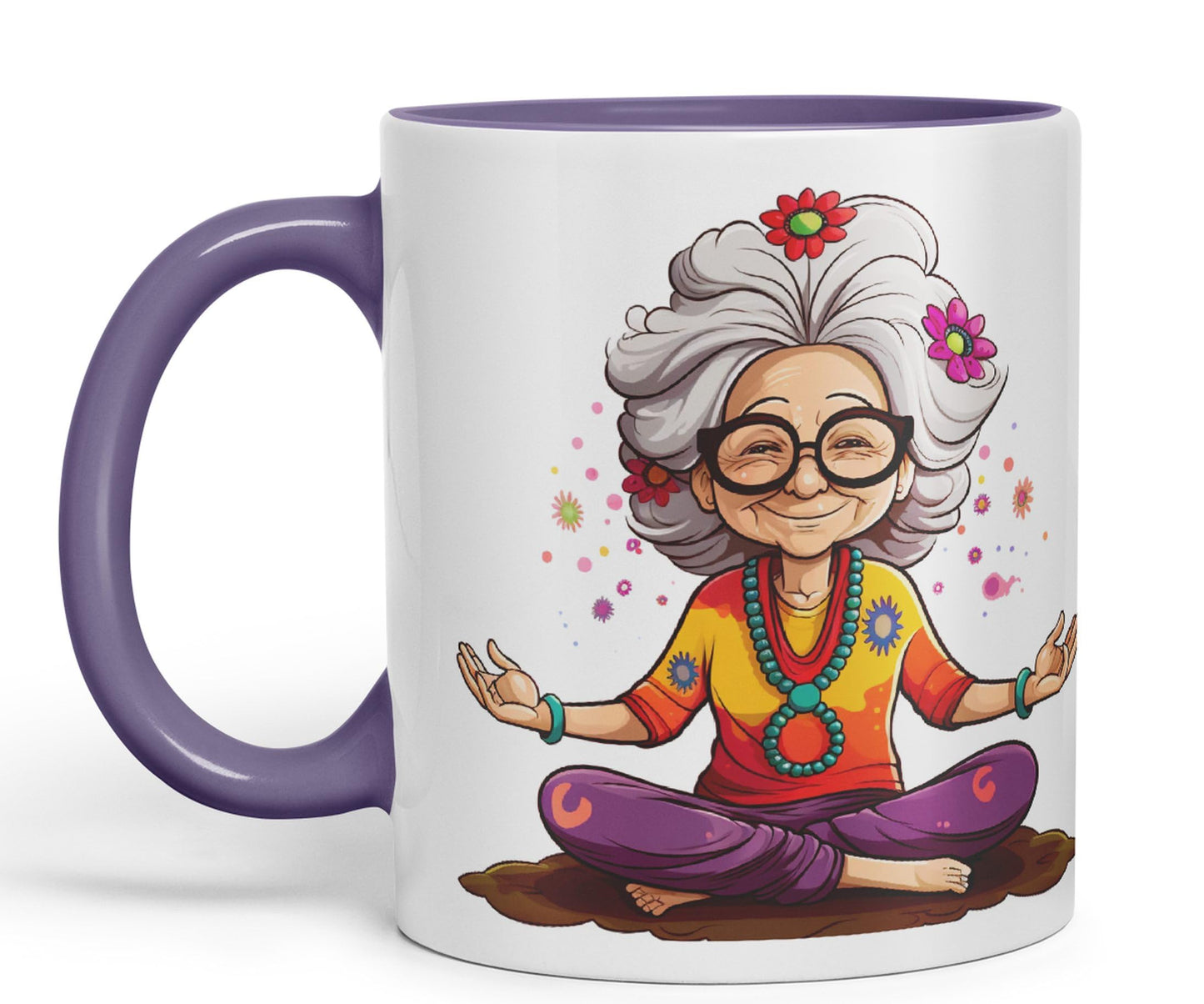 The Path to Inner Peace Begins with Four Words,Not My f… Problem'' Joke sarkasm Ceramic Coloured Mug Cup for Tea Coffee Hot Brew 330ml 11Oz Gift