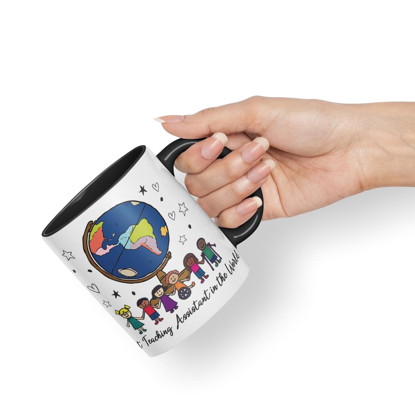 Vixar Best Teaching Assistant in The World, Teacher Mug, Teacher Gift from Kids, School Gift, end of Year