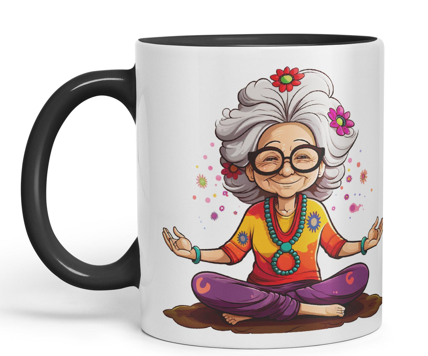 The Path to Inner Peace Begins with Four Words,Not My f… Problem'' Joke sarkasm Ceramic Coloured Mug Cup for Tea Coffee Hot Brew 330ml 11Oz Gift