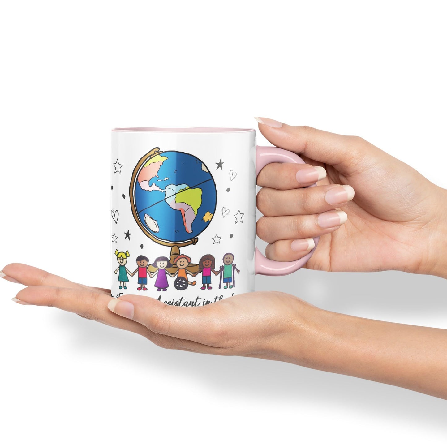 Vixar Best Teaching Assistant in The World, Teacher Mug, Teacher Gift from Kids, School Gift, end of Year