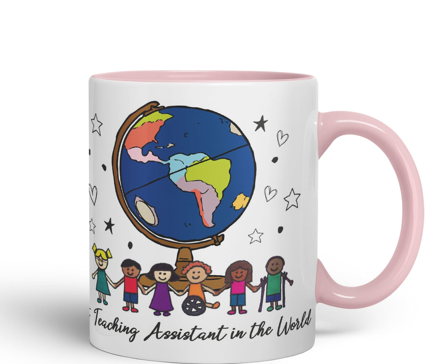 Vixar Best Teaching Assistant in The World, Teacher Mug, Teacher Gift from Kids, School Gift, end of Year