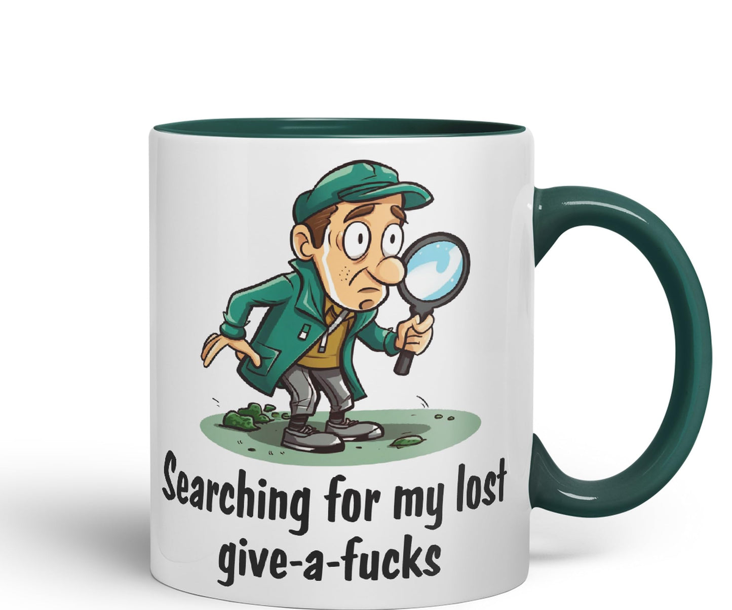 Serching for My Lost give-a-f.. Sarcastic Joke Ceramic Coloured Mug Cup for Tea Coffee Hot Brew 330ml 11 Oz Gift