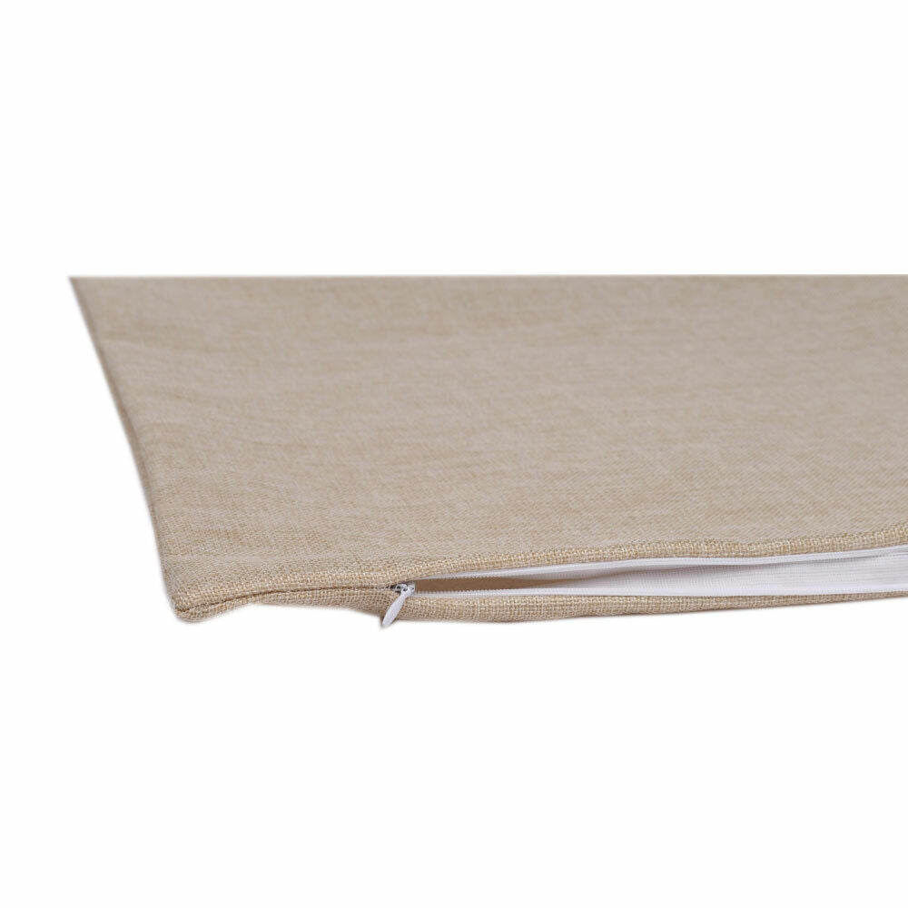 Narrow Boat Canal Watercolour Rainbow Linnen Cushion With filling or cover only, 40x40cm