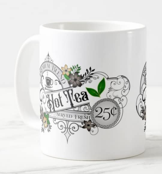 Vixar Hot Tea Premium Blend Served Fresh Coloured Mug Cup Gift Birthday Work Office Christmas Tea Coffee