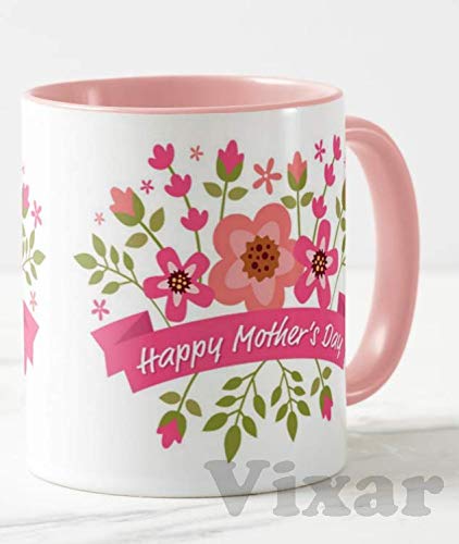 Happy Mother's Day (Pink)11oz Ceramic Novelty Gift Mug Cup MD09