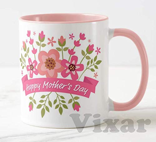 Happy Mother's Day (Pink)11oz Ceramic Novelty Gift Mug Cup MD09