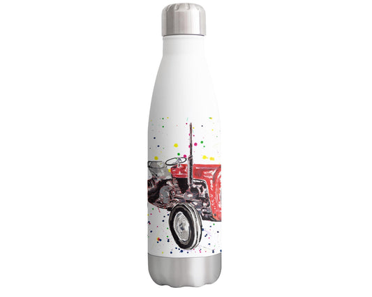 Vixar Tractor Truck Dump farm Watercolour Bottle double Wall insulated Stainless steel sport Drinks 500ml