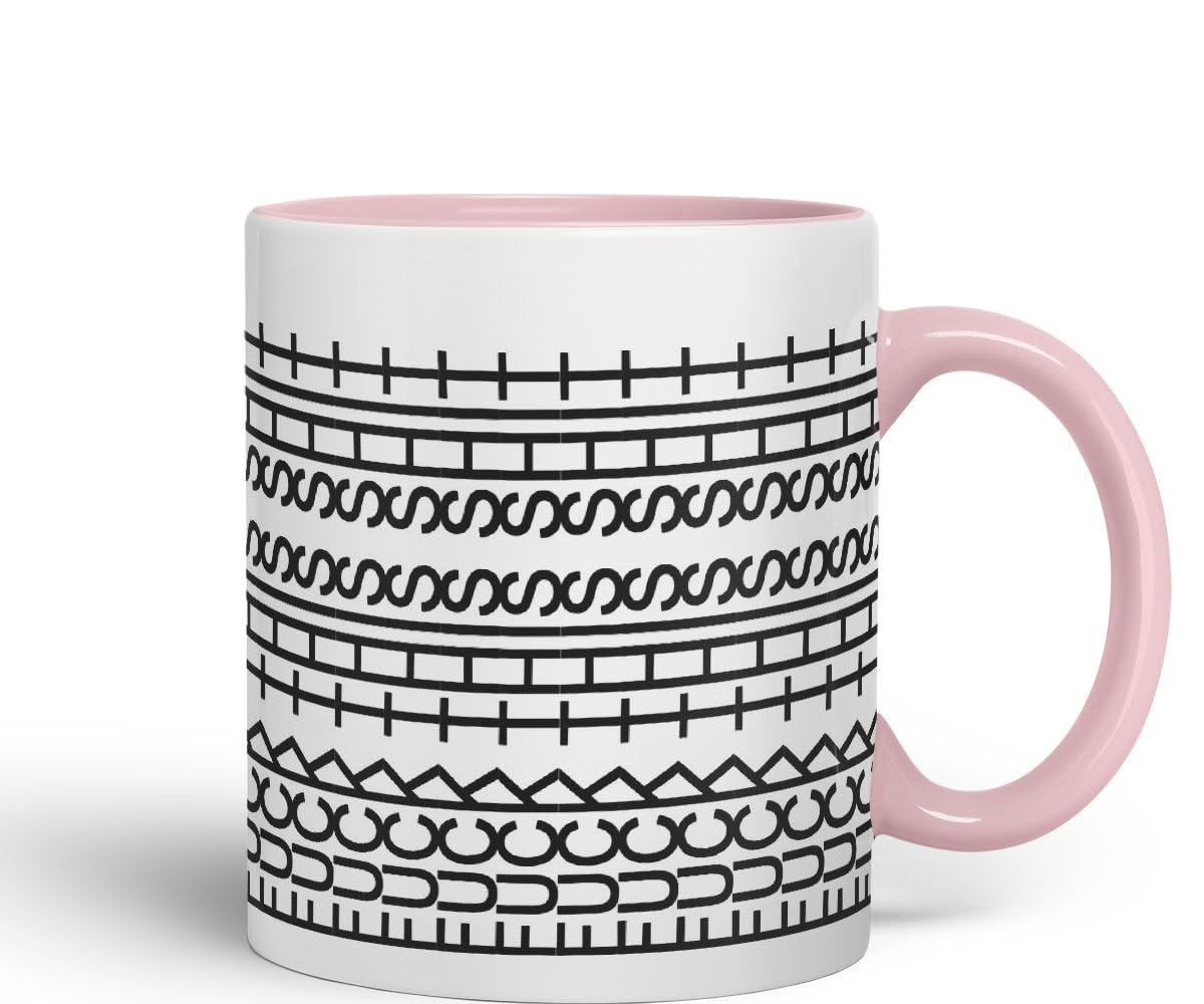 Vixar Fuck This Shit Mug Hidden Message Funny Adult Humor Sarcastic Gift Ceramic Coloured Mug Cup for Tea Coffee Hot Brew 330ml 11Oz Gift BW