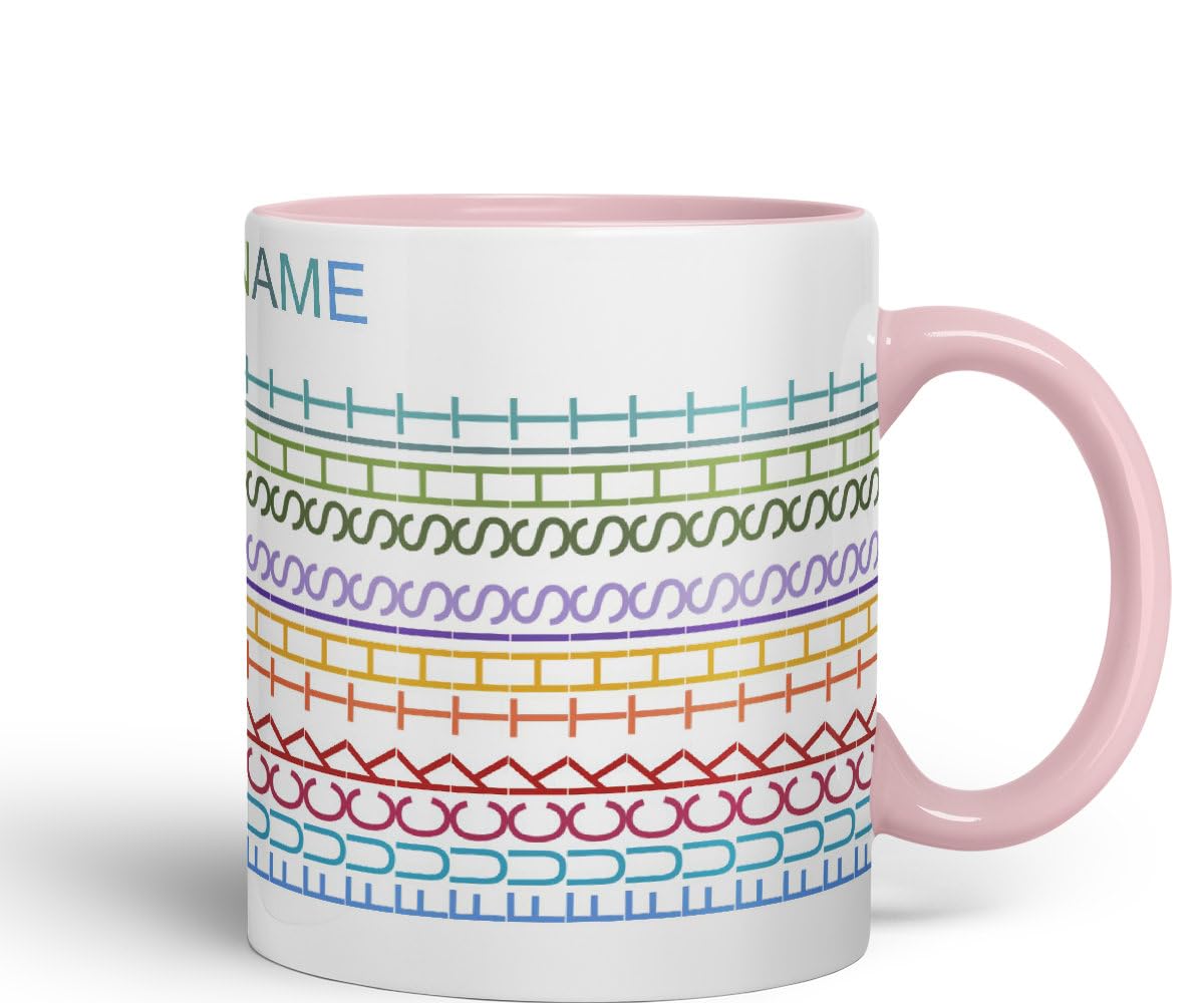 Vixar Personalised Customised Message Fuck This Shit Mug Hidden Message Funny Adult Humor Sarcastic Gift Ceramic Coloured Mug Cup for Tea Coffee Hot Brew 330ml 11Oz Gift