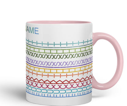 Vixar Personalised Customised Message Fuck This Shit Mug Hidden Message Funny Adult Humor Sarcastic Gift Ceramic Coloured Mug Cup for Tea Coffee Hot Brew 330ml 11Oz Gift