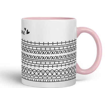 Vixar You Keep Me Sane Fuck This Shit Mug Hidden Message Funny Adult Humor Sarcastic Gift Ceramic Coloured Mug Cup for Tea Coffee Hot Brew 330ml 11Oz Gift