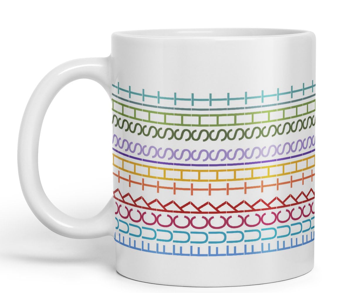 Vixar Fuck This Shit Mug Hidden Message Funny Adult Humor Sarcastic Gift Ceramic Coloured Mug Cup for Tea Coffee Hot Brew 330ml 11Oz Gift