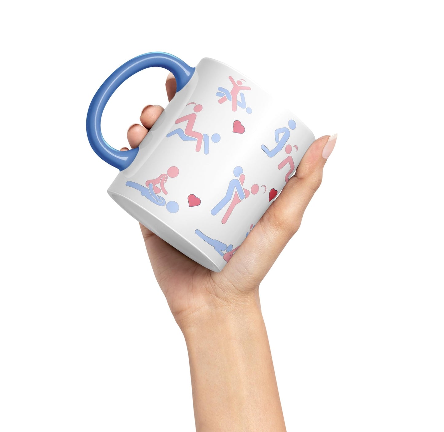 Vixar Sexual Positions Kamasutra Kama Sutra Ceramic Coloured Mug Cup Gift Tea Coffee Christmas Office Home Sarcastic Joke