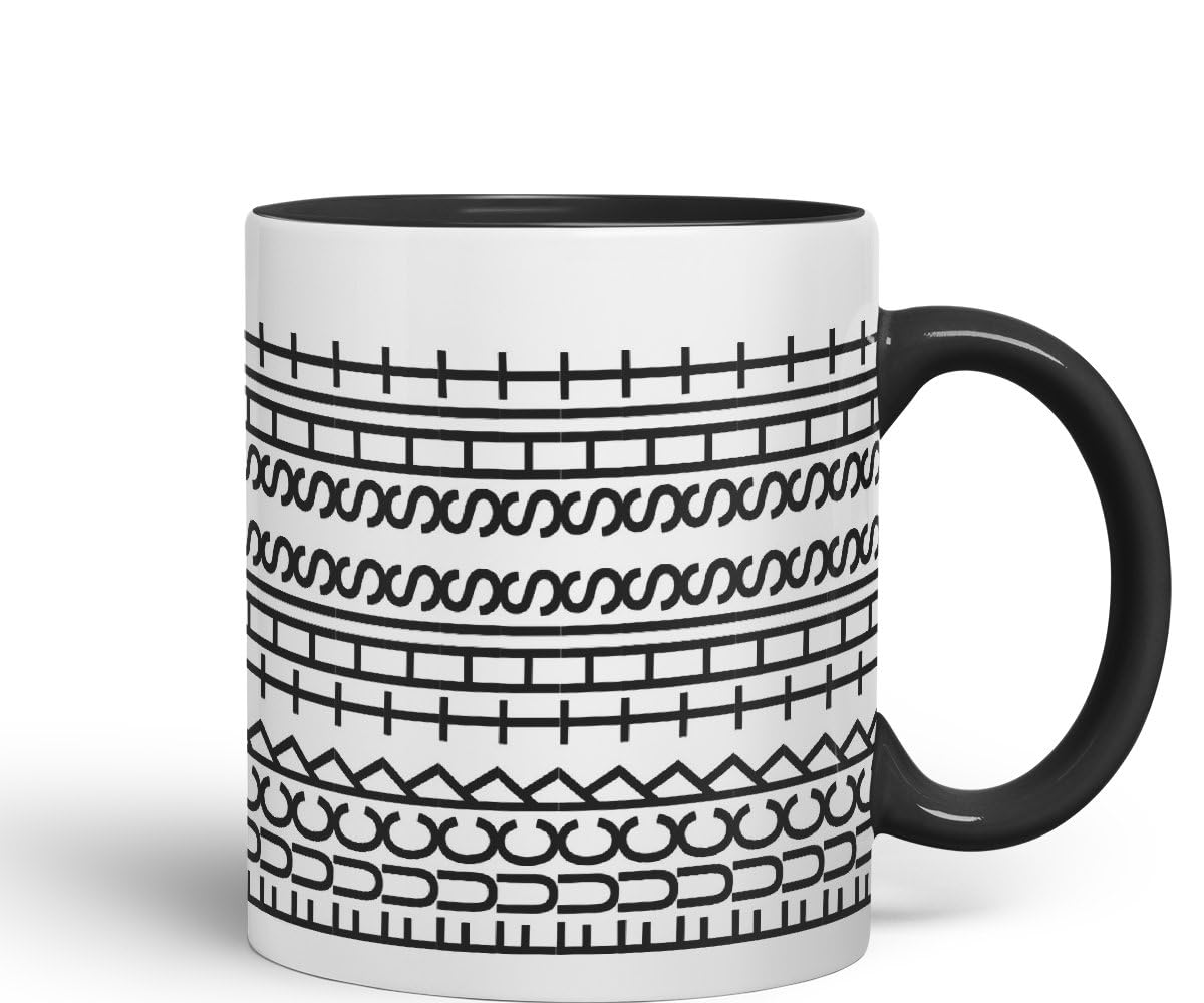 Vixar Fuck This Shit Mug Hidden Message Funny Adult Humor Sarcastic Gift Ceramic Coloured Mug Cup for Tea Coffee Hot Brew 330ml 11Oz Gift BW