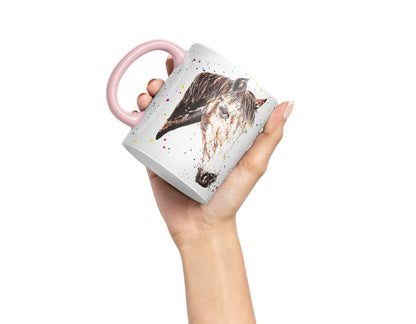 Vixar Horse Hope Natural Watercolour Art Coloured Mug Cup Gift Birthday Work Office Tea Coffee