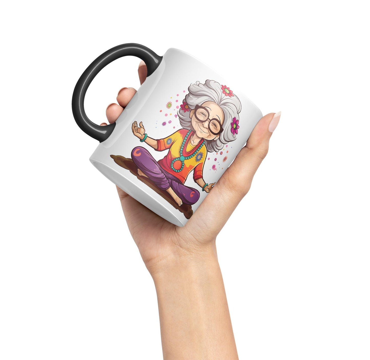 The Path to Inner Peace Begins with Four Words,Not My f… Problem'' Joke sarkasm Ceramic Coloured Mug Cup for Tea Coffee Hot Brew 330ml 11Oz Gift