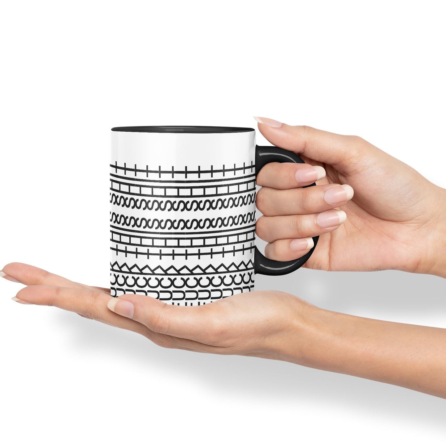 Vixar Fuck This Shit Mug Hidden Message Funny Adult Humor Sarcastic Gift Ceramic Coloured Mug Cup for Tea Coffee Hot Brew 330ml 11Oz Gift BW