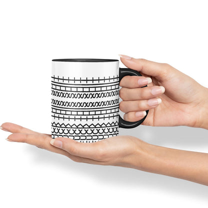Vixar Fuck This Shit Mug Hidden Message Funny Adult Humor Sarcastic Gift Ceramic Coloured Mug Cup for Tea Coffee Hot Brew 330ml 11Oz Gift BW
