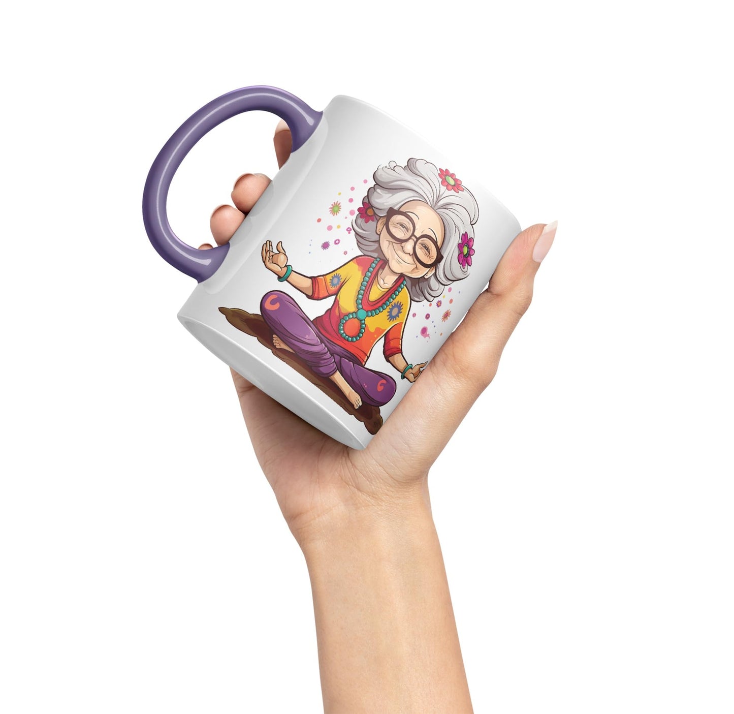 The Path to Inner Peace Begins with Four Words,Not My f… Problem'' Joke sarkasm Ceramic Coloured Mug Cup for Tea Coffee Hot Brew 330ml 11Oz Gift
