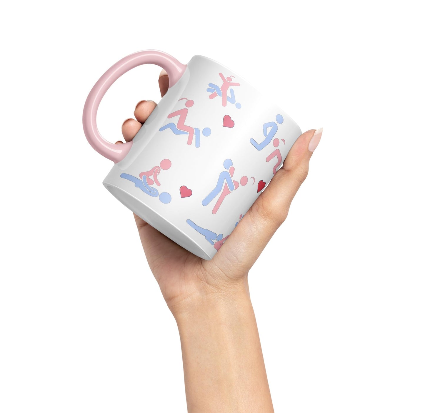 Vixar Sexual Positions Kamasutra Kama Sutra Ceramic Coloured Mug Cup Gift Tea Coffee Christmas Office Home Sarcastic Joke