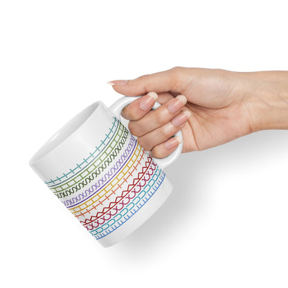 Vixar Fuck This Shit Mug Hidden Message Funny Adult Humor Sarcastic Gift Ceramic Coloured Mug Cup for Tea Coffee Hot Brew 330ml 11Oz Gift
