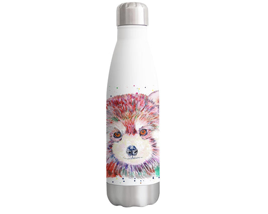 Vixar Red panda Bear Animals Watercolour Bottle double Wall insulated Stainless steel sport Drinks 500ml