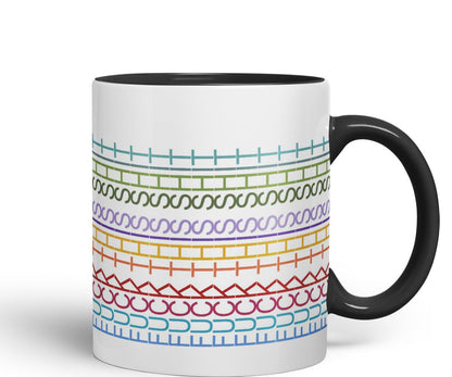 Vixar Fuck This Shit Mug Hidden Message Funny Adult Humor Sarcastic Gift Ceramic Coloured Mug Cup for Tea Coffee Hot Brew 330ml 11Oz Gift