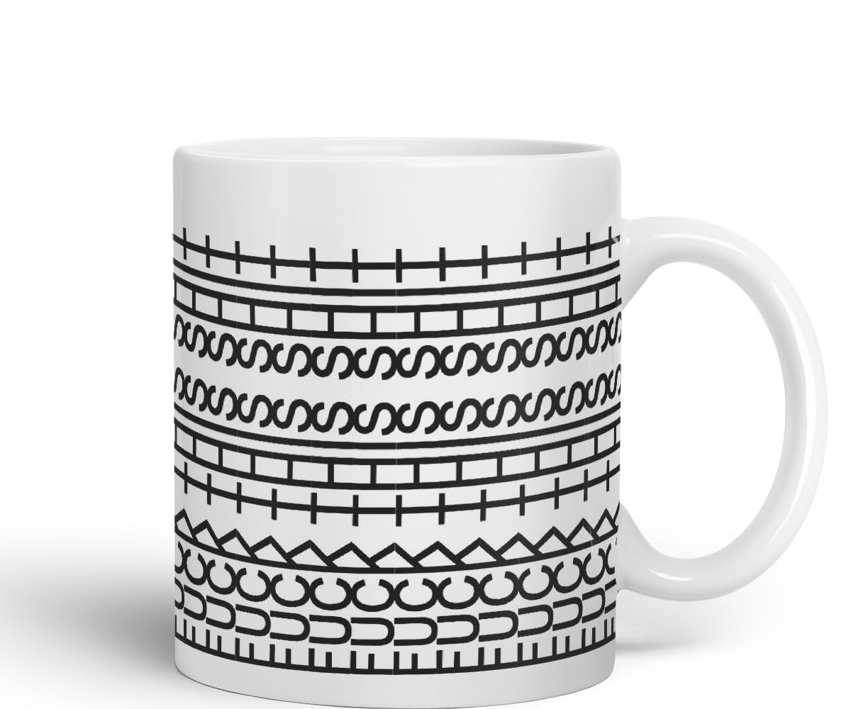 Vixar Fuck This Shit Mug Hidden Message Funny Adult Humor Sarcastic Gift Ceramic Coloured Mug Cup for Tea Coffee Hot Brew 330ml 11Oz Gift BW