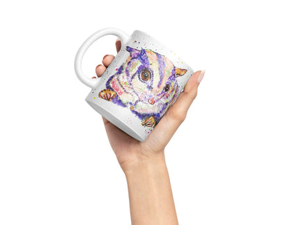Vixar Sugar Glider Australian wildlifeanimals Watercolour Art Coloured Mug Cup Gift Birthday Work Office Tea Coffee