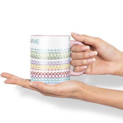 Vixar Personalised Customised Message Fuck This Shit Mug Hidden Message Funny Adult Humor Sarcastic Gift Ceramic Coloured Mug Cup for Tea Coffee Hot Brew 330ml 11Oz Gift