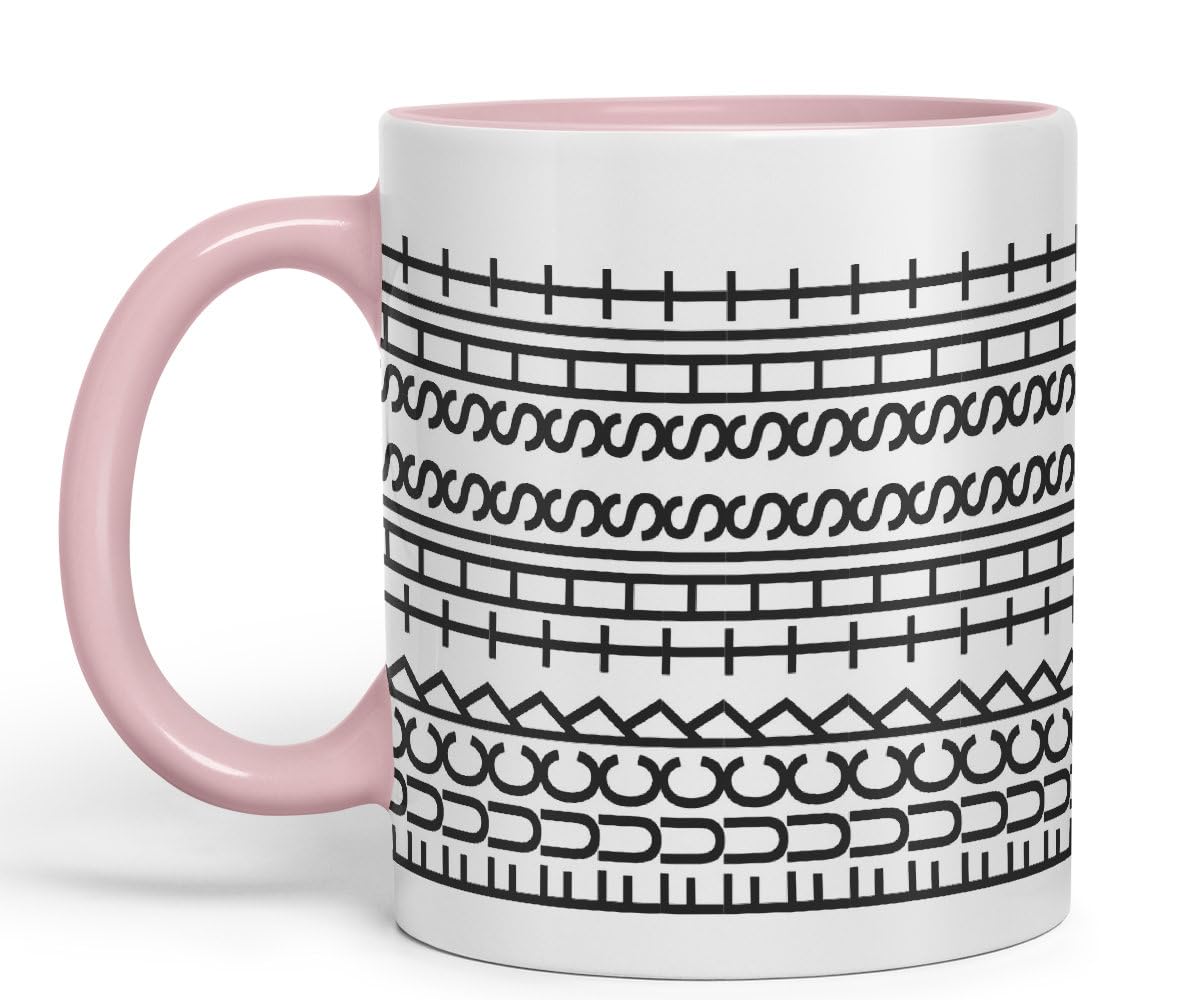 Vixar Fuck This Shit Mug Hidden Message Funny Adult Humor Sarcastic Gift Ceramic Coloured Mug Cup for Tea Coffee Hot Brew 330ml 11Oz Gift BW