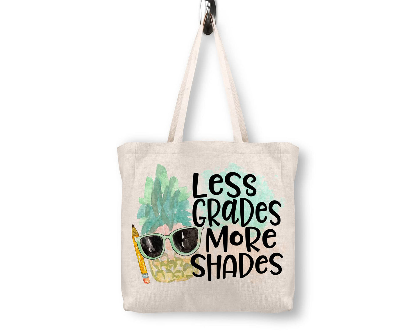 Teacher Tote Shopping Bag, Techer Gift, End of Year, Holiday