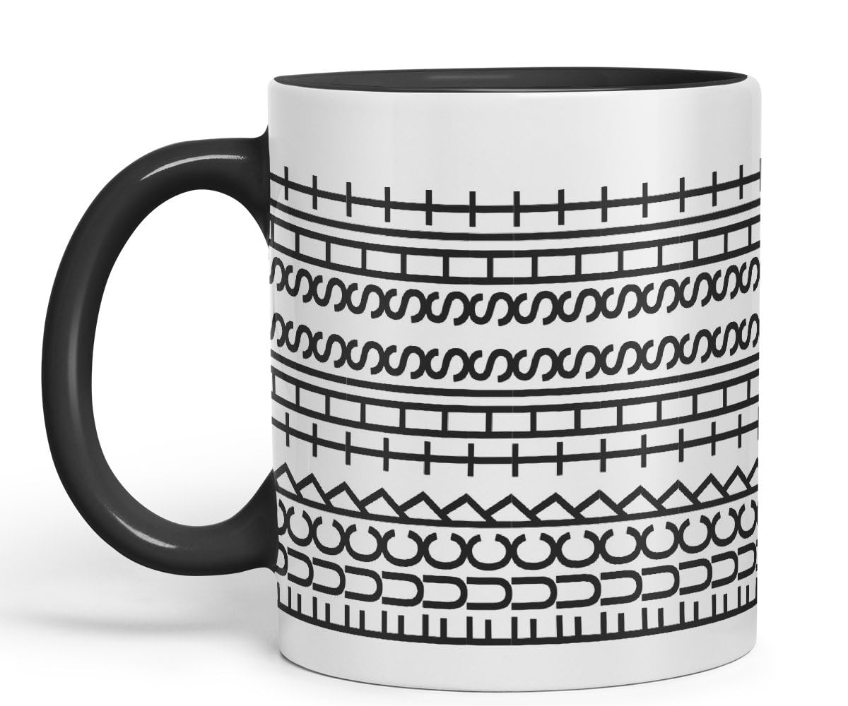 Vixar Fuck This Shit Mug Hidden Message Funny Adult Humor Sarcastic Gift Ceramic Coloured Mug Cup for Tea Coffee Hot Brew 330ml 11Oz Gift BW