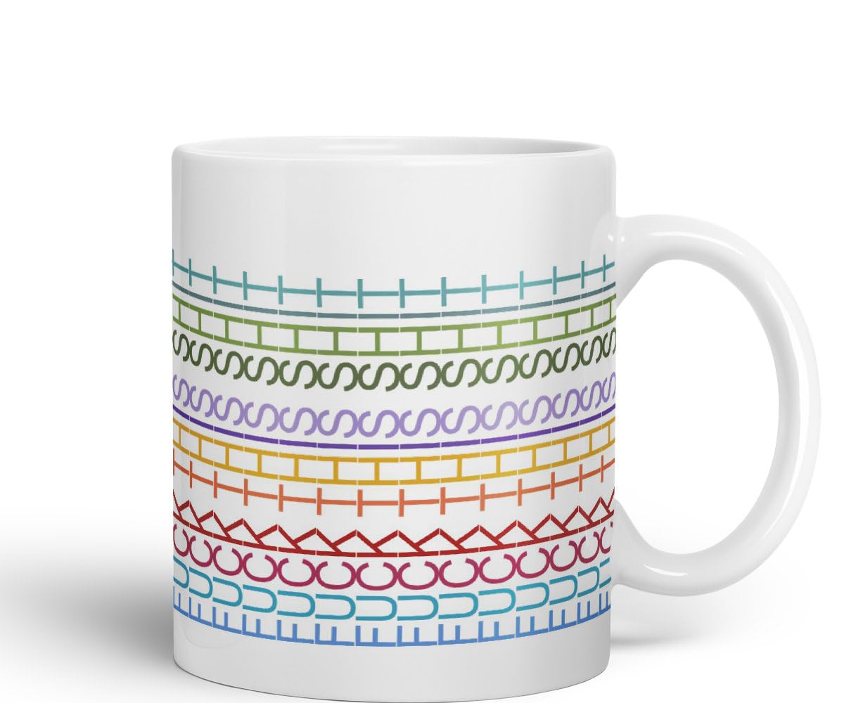 Vixar Fuck This Shit Mug Hidden Message Funny Adult Humor Sarcastic Gift Ceramic Coloured Mug Cup for Tea Coffee Hot Brew 330ml 11Oz Gift