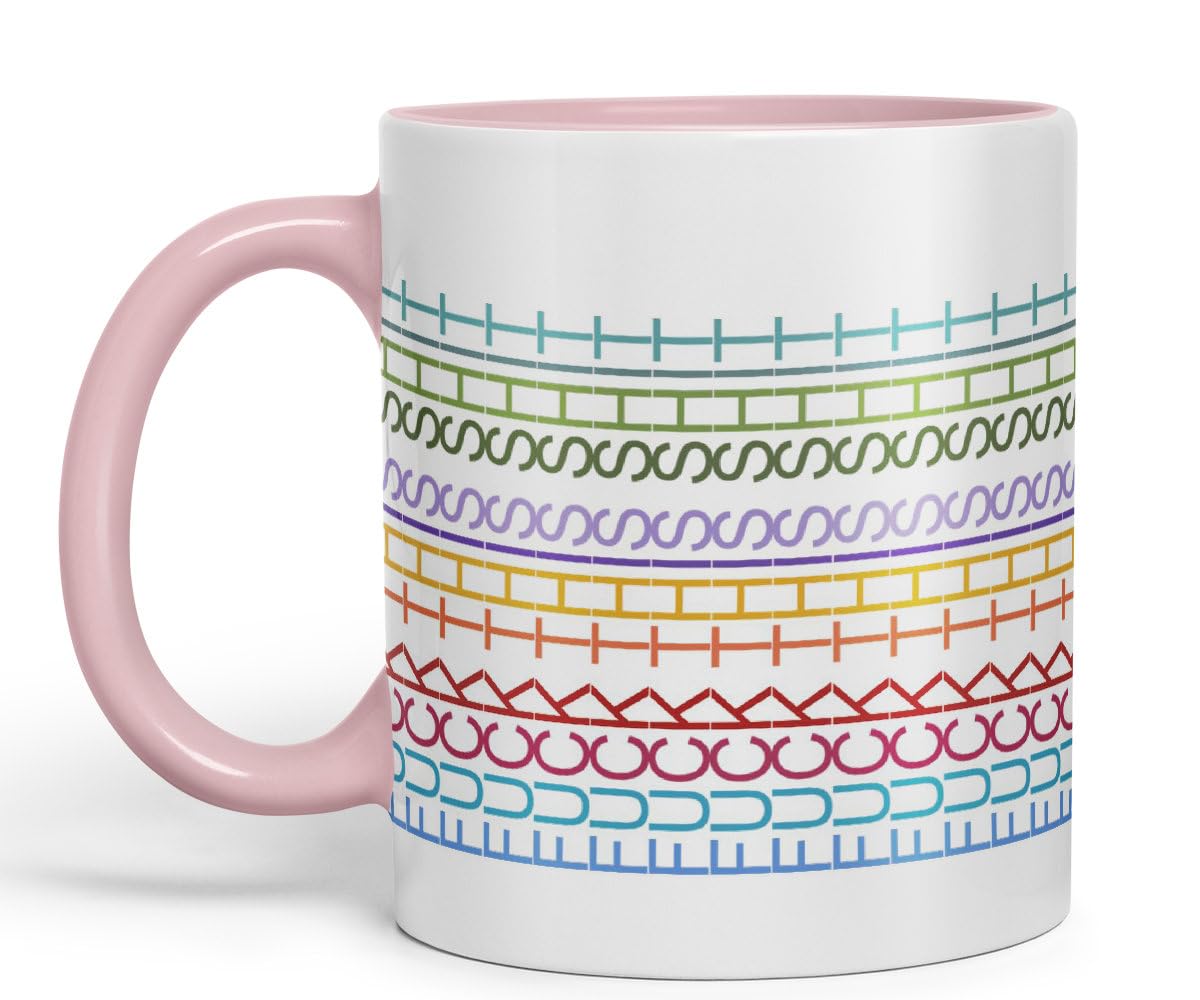 Vixar Fuck This Shit Mug Hidden Message Funny Adult Humor Sarcastic Gift Ceramic Coloured Mug Cup for Tea Coffee Hot Brew 330ml 11Oz Gift