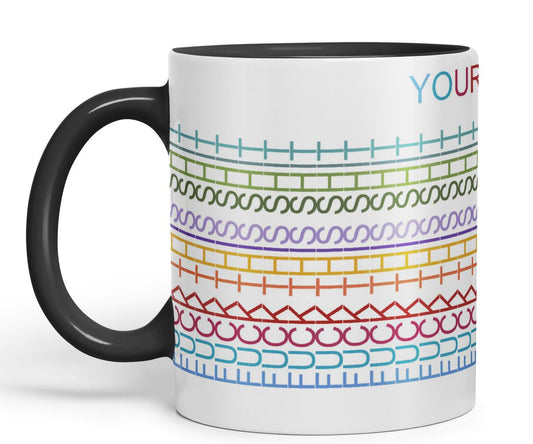 Vixar Personalised Customised Message Fuck This Shit Mug Hidden Message Funny Adult Humor Sarcastic Gift Ceramic Coloured Mug Cup for Tea Coffee Hot Brew 330ml 11Oz Gift