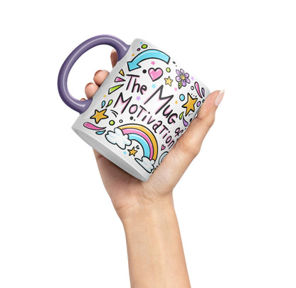 Vixar Motivation Mug Ceramic Coloured Mug Cup Gift Tea Coffee Christmas Office Home Sarcastic Joke