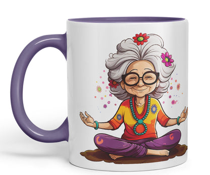 The Path to Inner Peace Begins with Four Words,Not My f… Problem'' Joke sarkasm Ceramic Coloured Mug Cup for Tea Coffee Hot Brew 330ml 11Oz Gift