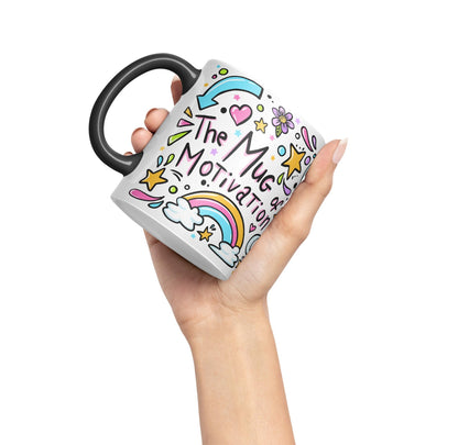 Vixar Motivation Mug Ceramic Coloured Mug Cup Gift Tea Coffee Christmas Office Home Sarcastic Joke