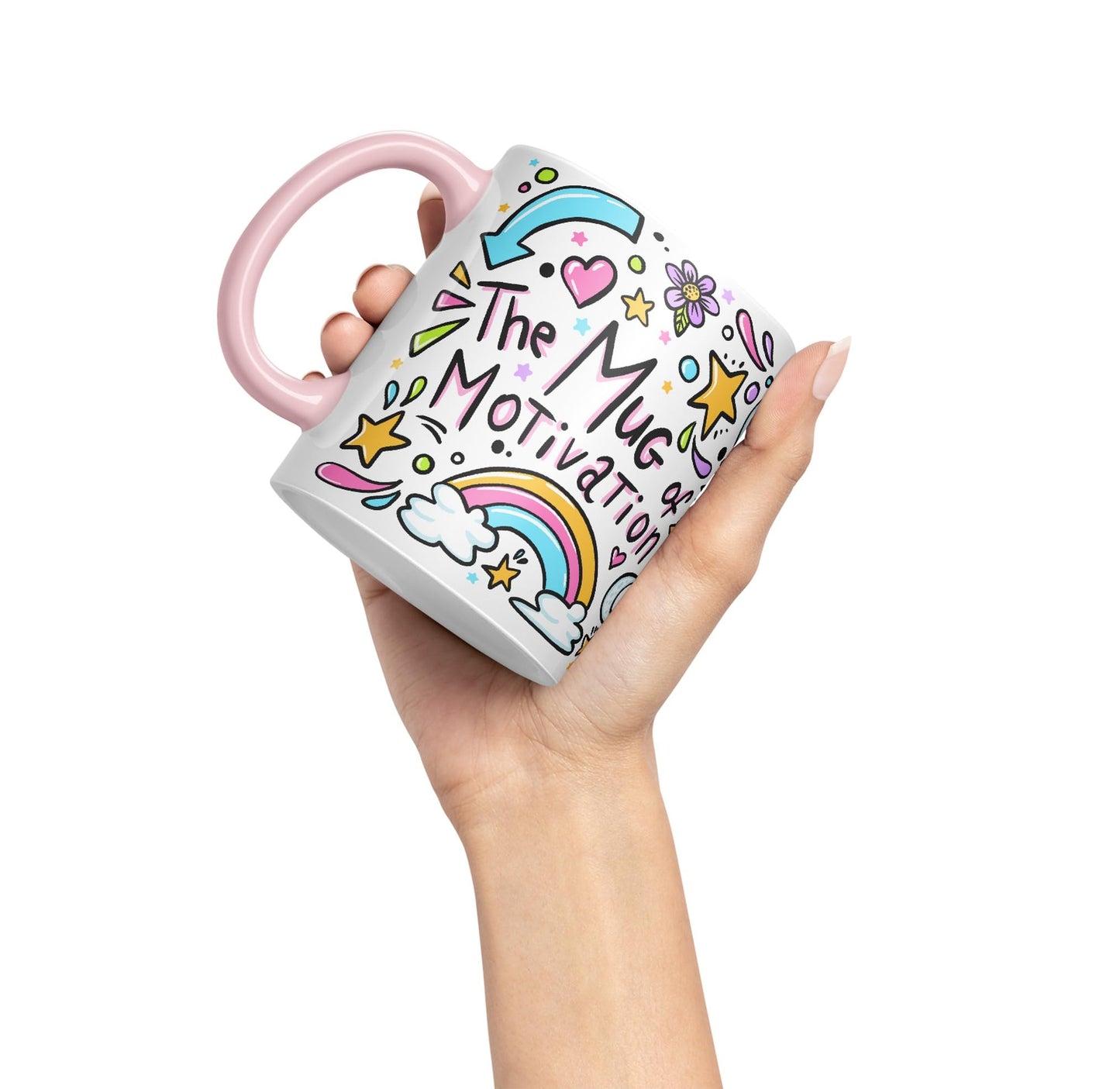 Vixar Motivation Mug Ceramic Coloured Mug Cup Gift Tea Coffee Christmas Office Home Sarcastic Joke