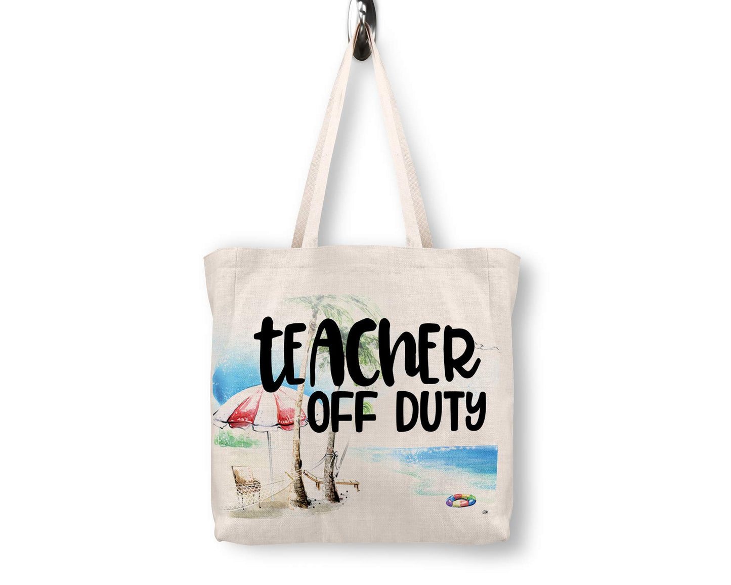 Teacher Tote Shopping Bag, Techer Gift, End of Year, Holiday