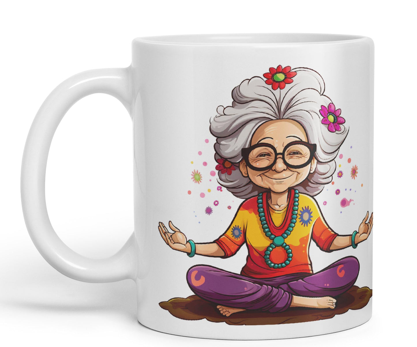 The Path to Inner Peace Begins with Four Words,Not My f… Problem'' Joke sarkasm Ceramic Coloured Mug Cup for Tea Coffee Hot Brew 330ml 11Oz Gift