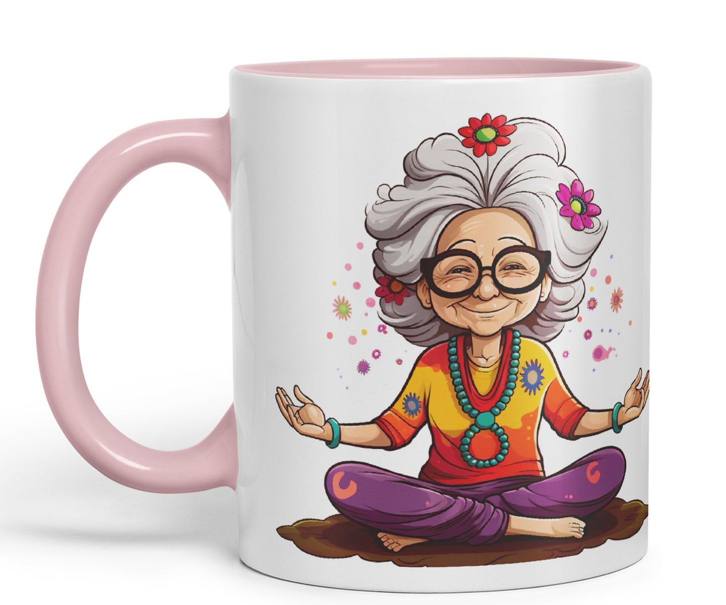 The Path to Inner Peace Begins with Four Words,Not My f… Problem'' Joke sarkasm Ceramic Coloured Mug Cup for Tea Coffee Hot Brew 330ml 11Oz Gift