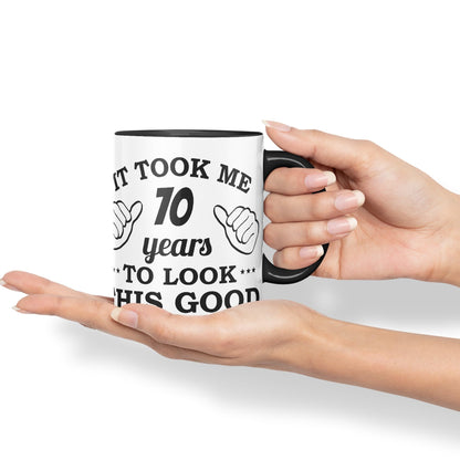 Vixar It Took me 70 Years to Look This Good Happy Birthday Ceramic Coloured Mug Cup Gift Coffee Tea
