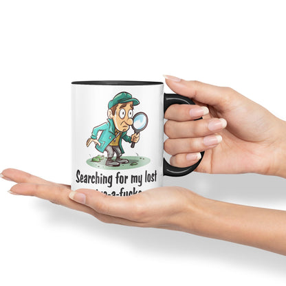 Serching for My Lost give-a-f.. Sarcastic Joke Ceramic Coloured Mug Cup for Tea Coffee Hot Brew 330ml 11 Oz Gift
