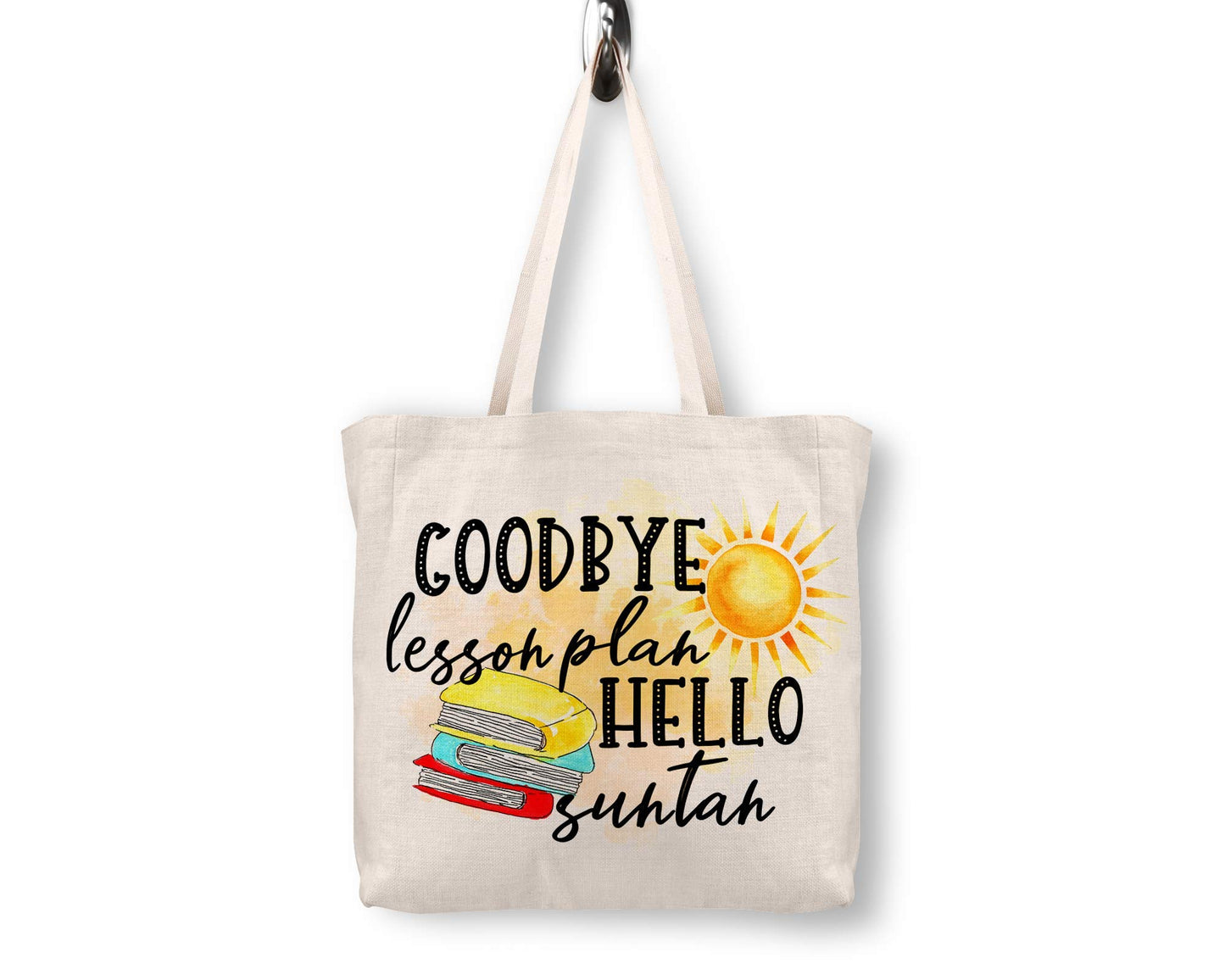 Teacher Tote Shopping Bag, Techer Gift, End of Year, Holiday